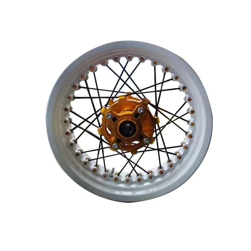 16 17 Inch  Disc Brake Compatible Motorcycle Tubeless Wheels Set for  F850 GS S 1000 XR R 1200 GS Adventure