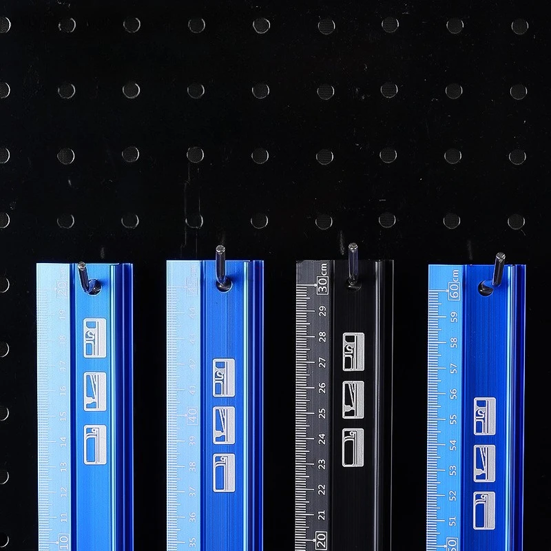 Protective Ruler Protective Cutting Tool Aluminum Alloy Multifunctional Advertising Special Graphic Cutting Protective Ruler