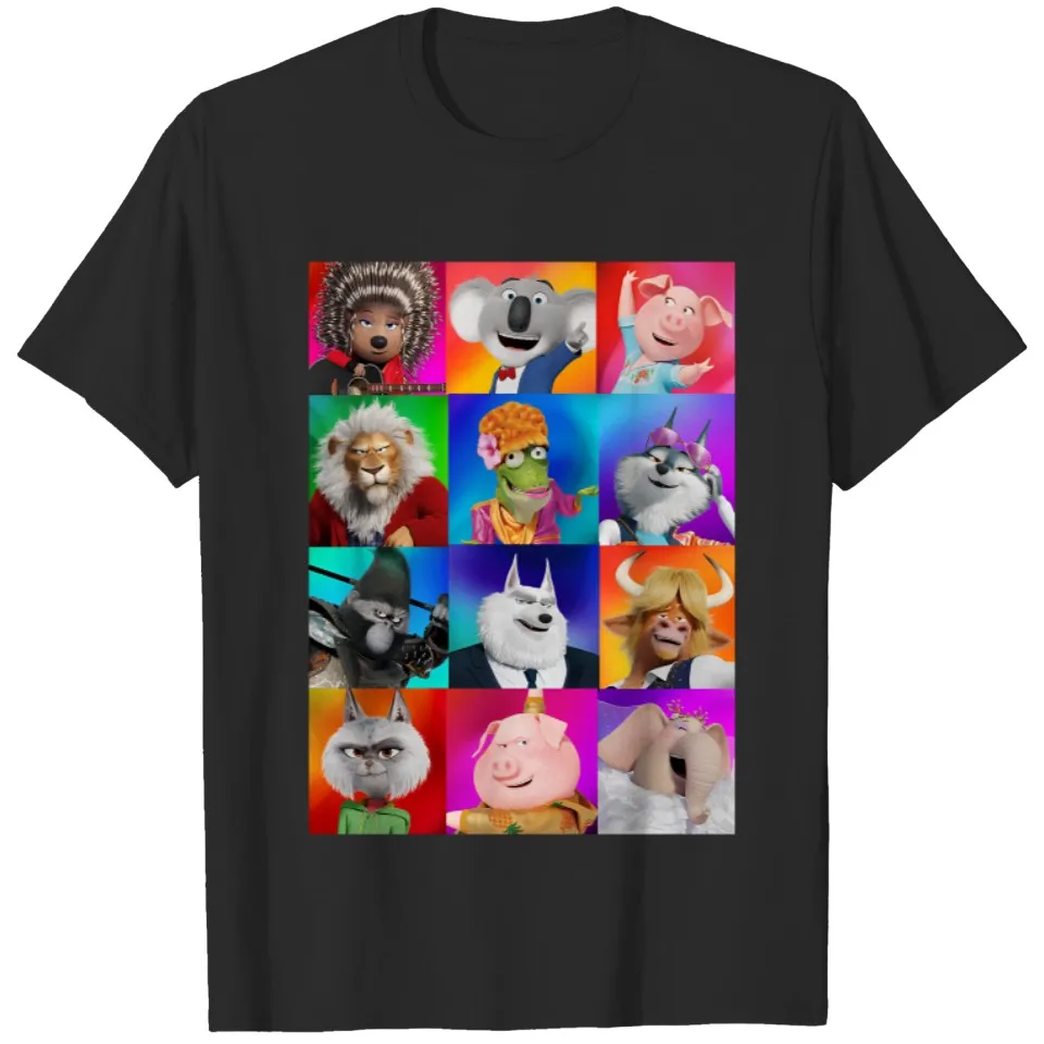 Sing 2 movie Family all characters Shirt, Sing 2 Clay Calloway editable Shirt