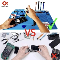 JCD Repair Pad for BGA Heat Insulation Silicone Soldering Pad Repair Maintenance Platform Desk Mat with Magnetic Section