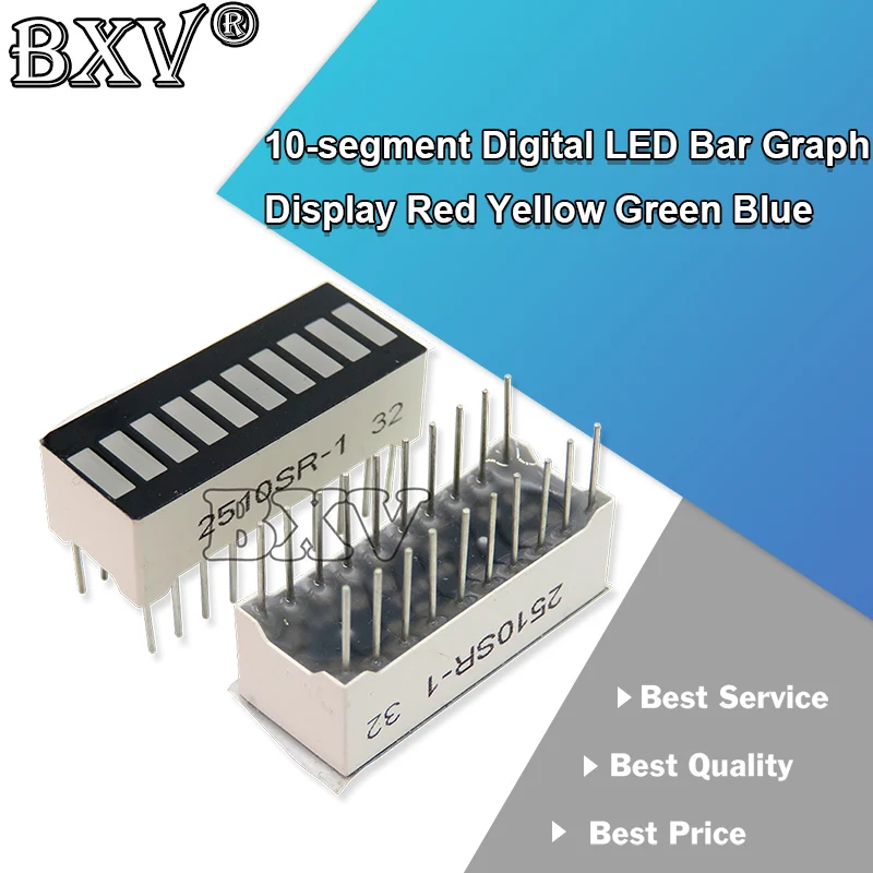 2PCS New 10 Segment…