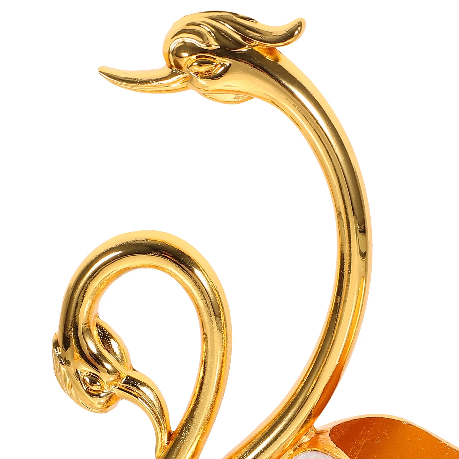 

1Set Swan Coffee Spoon Holder Metal Dessert Spoon Set Kitchen Utensils Fruit Spoons Creative Serving Spoons Elegant Party Table