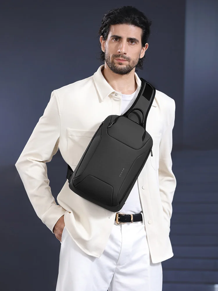 AliExpress Bange BANGE New Men Shoulder Bags Crossbody Fanny Packs Luxury Waist Pack Bag Sling Men's Shoulder Bags Crossbody Outdoor Cycling Bag