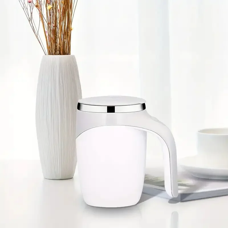 قطعة واحدة من فنجان القهوة المحمول للخلط الأوتوماتيكي - كوب خلط مريح، سهل المزج للمشروبات