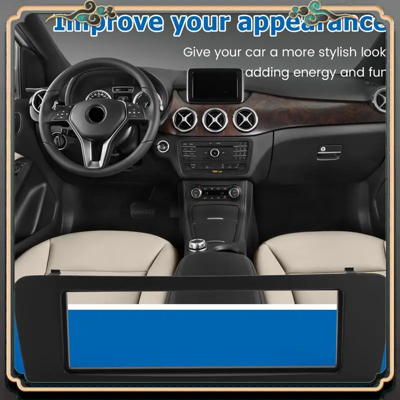 

M45K-Car Radio Fascia For BENZ B Class (W246)/A Class (W176) 2013-2015 Stereo DVD Frame Trim Surround Panel Install Bezel