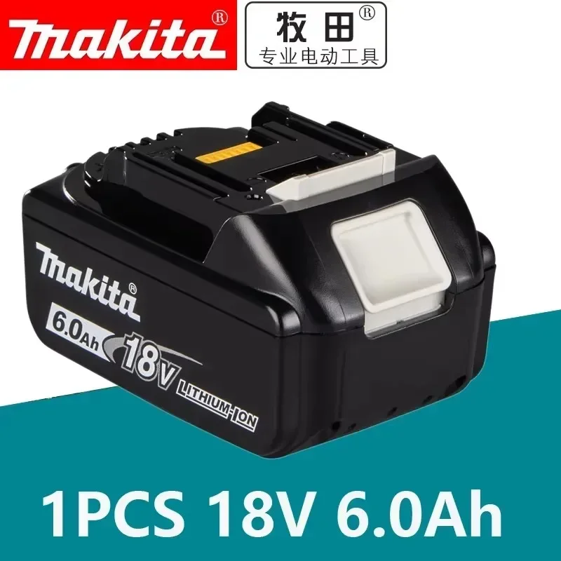 

100% Genuine/Original 6Ah Makita 18V Battery BL1830B BL1850B BL1850 BL1840 BL1860 BL1815 Replacement Lithium Battery