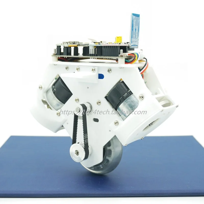 مفتوح المصدر STM32 الذاتي موازنة O-نوع سيارة نموذج ، عجلة واحدة الذكية متوازنة سيارة بيد التحكم خوارزمية