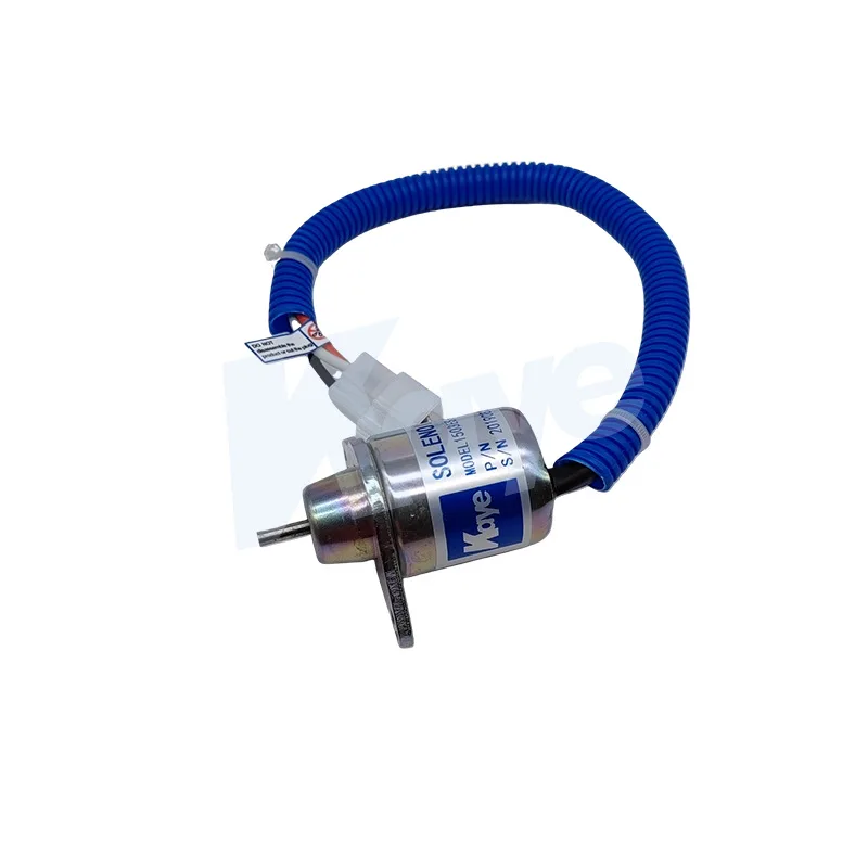 For excavator accessories for Yanmar NV88/94/98 flameout solenoid valve oil cut-off valve 1503ES-24S5SUC5S/24V