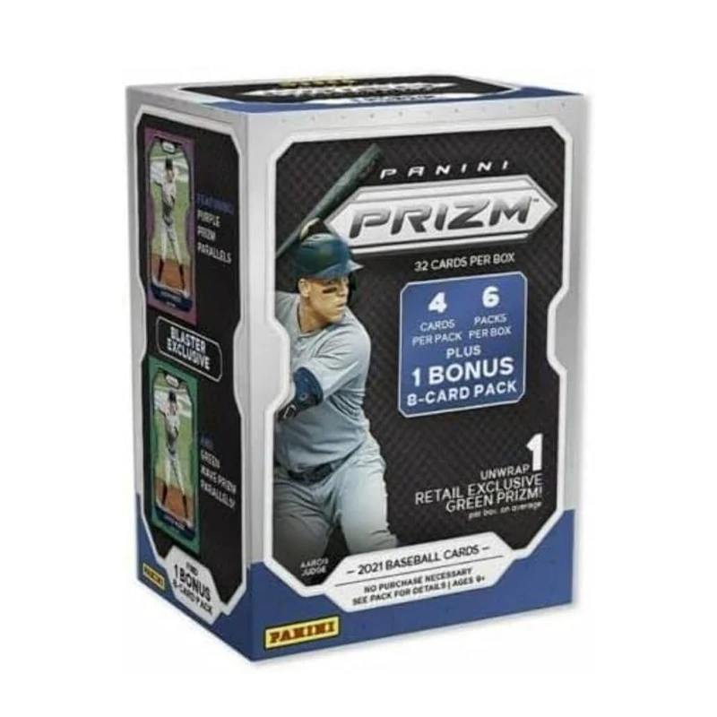 

PANINI AMERICA 2021 Prizm Baseball 7-Pack Blaster Box Green Prizms