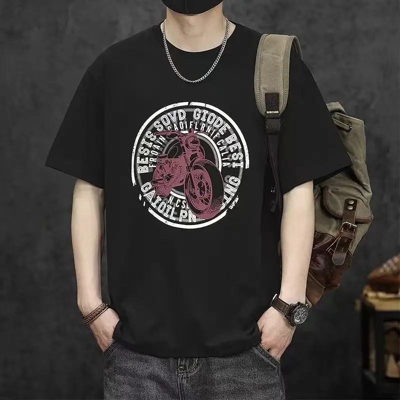 هو أن طائر يرتدي قبعة صغيرة Kpop شيطان الصيادين القطن تي شيرت الرجال الصيف تي شيرت س الرقبة الهبي تي شيرت بلايز كبيرة الحجم