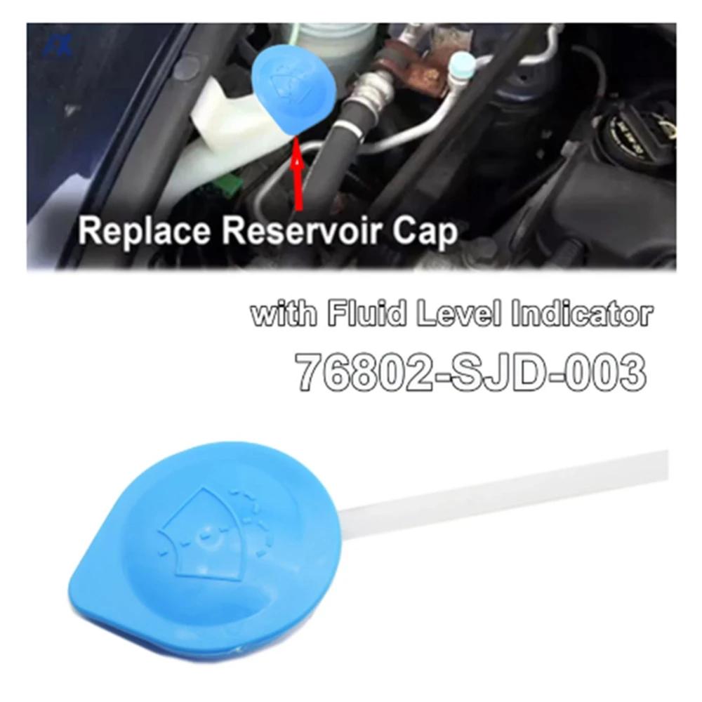 

​Car Auto Washer Bottle Reservoir Tank Cap For Honda CR-V Insight Civic 7 8 Accord 5 6 Washer Reservoir Cap New 76802-SJD-003