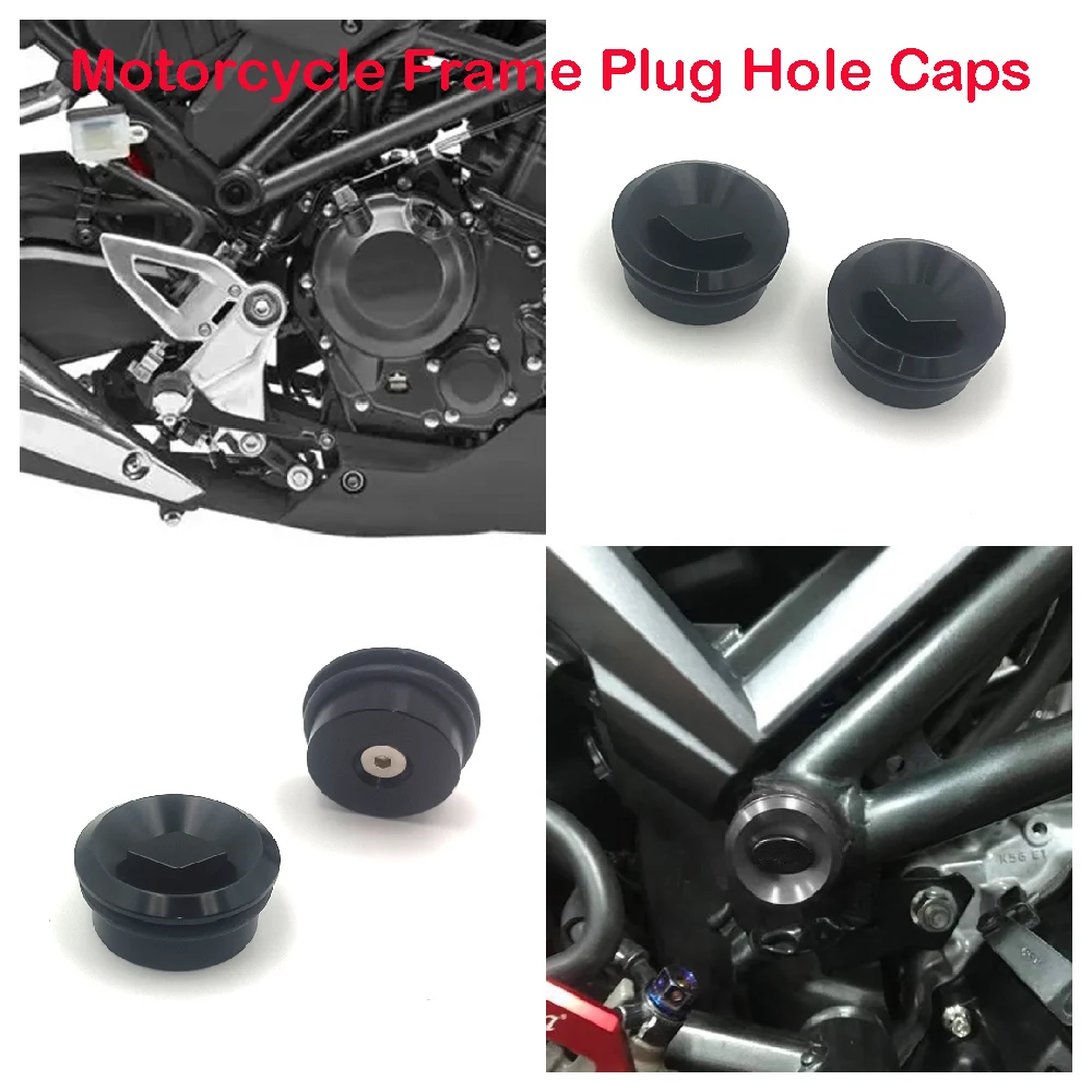 

Fits for Honda CB 300R 250R 150R ABS CB300R CB250R CB150R 2018-2024 Motorcycle Frame Plug Hole Caps Decorative Cover Kits