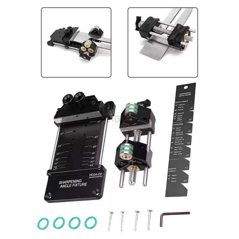 Woodworking Angle Grinder Three Piece Set Manual Chisel Grinding Tool Multi Angle Selectable Tool for Grinding Special Tools