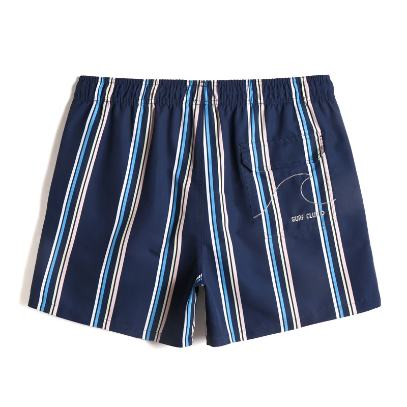 New Style Men Stripe Shorts Quick Drying Baggy Male Summer Shorts Men Fashion Beach Shorts Men Board Shorts GMA2476