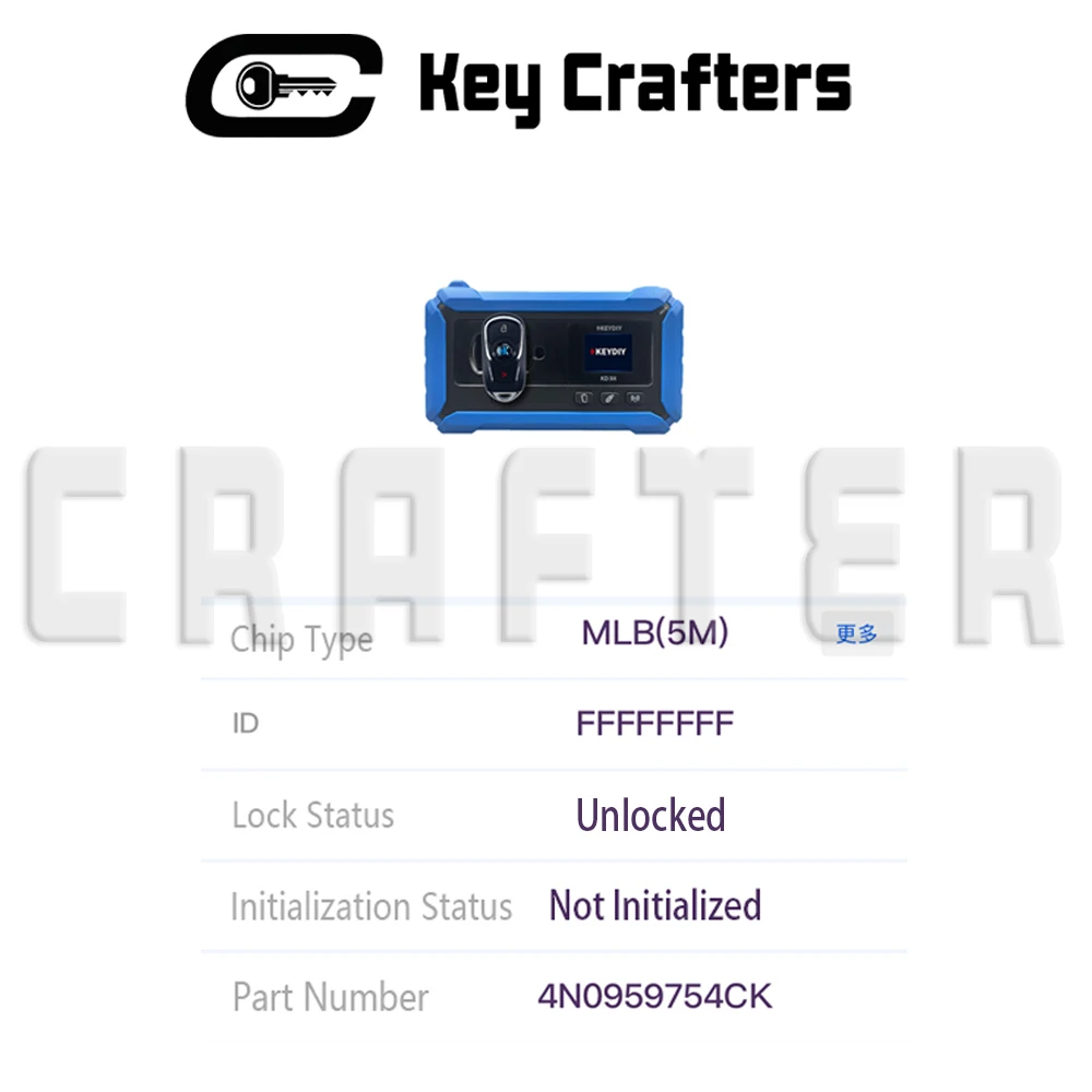 Crafters KEYDIY OEM Solution 5M CHIP 434MHz Smart Car Key PCB For Porsche Cayenne Panamera AUDI A6 Q5 VW Touareg MLB-08/19/26/65 view 3
