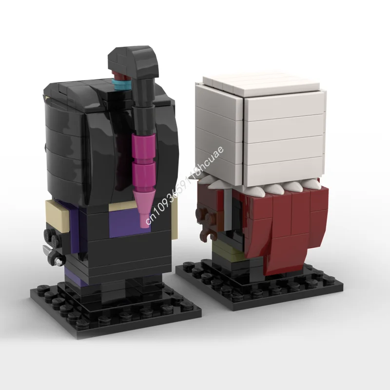 383 قطعة MOC فارس الظلام الأشرار اليوم نموذج بناء هدايا عيد الميلاد كتل لعبة الهندسة المعمارية تجميع لتقوم بها بنفسك التعليم عيد ميلاد #3