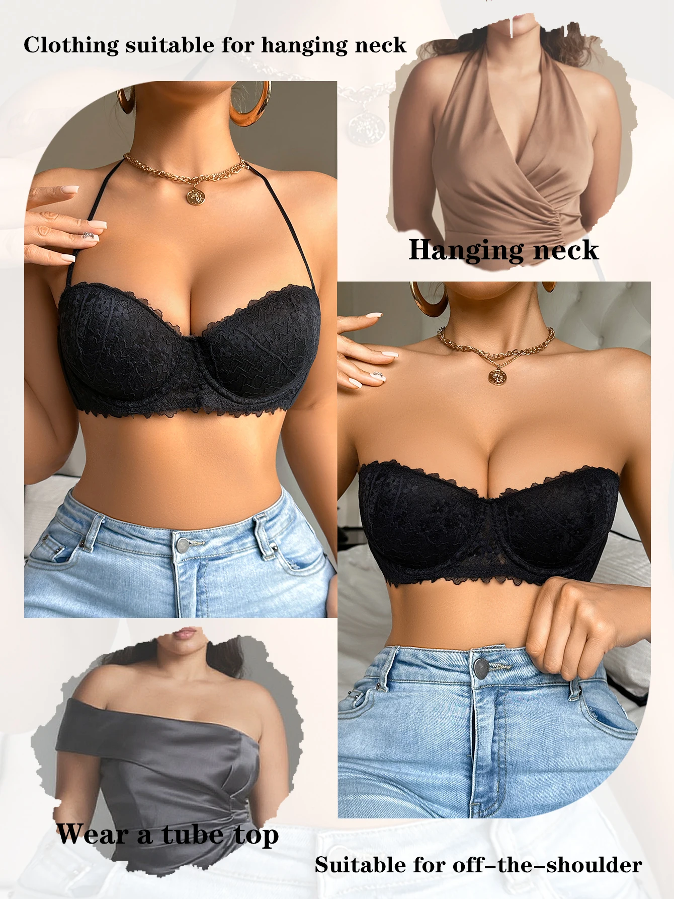 Silikonlu, Askısız, Seksi Kadı - Push Up Bra Silicone incelemesi ve fiyatı