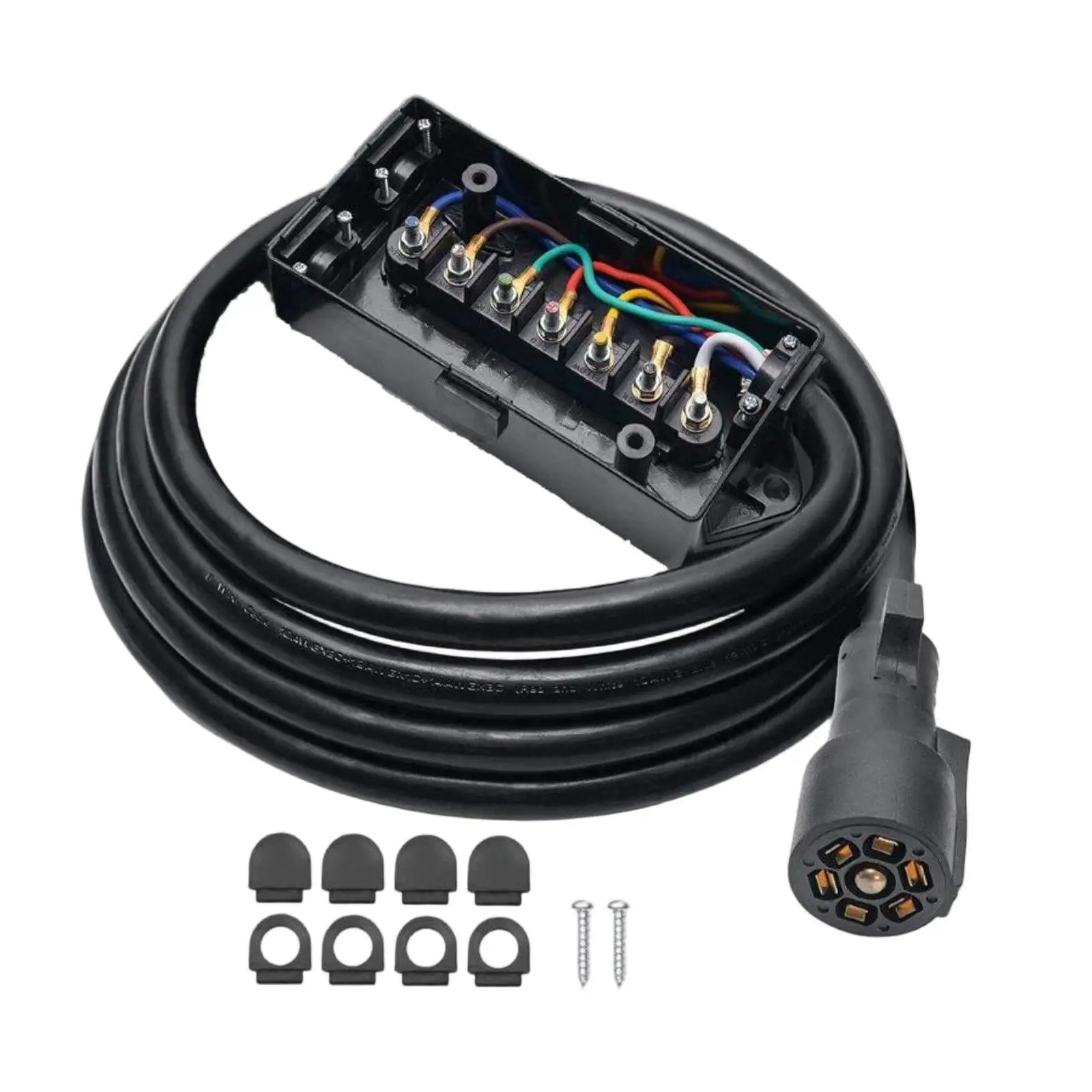 adaptateur-de-connecteur-de-cable-d'alimentation-pour-remorque-a-7-broches-pour-cablage-de-remorques-camping-cars-et-camions-avec-accessoires-de-fixation