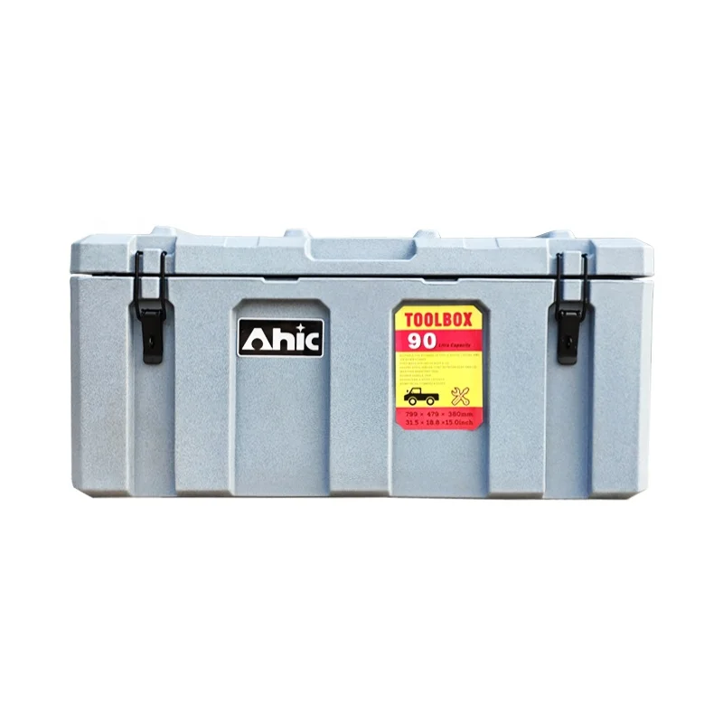 90L Carrying Tool Case with Lock Tough System Outdoor Storage Cabinet