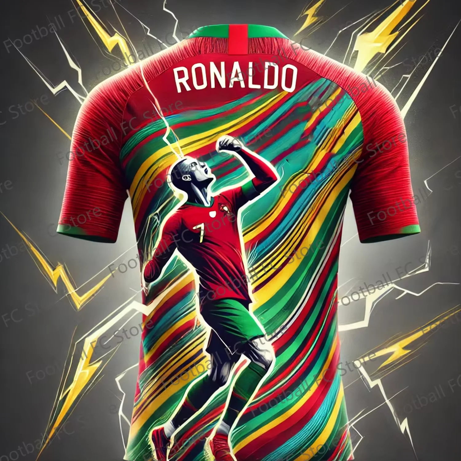 The SIU! 2024 New Arriavl Ronaldo Summer swimwear Soccer Special limited Edition Jersey Oversized Champion Jersey