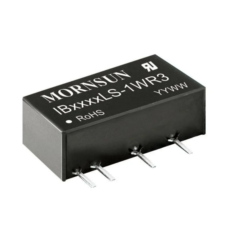 DC-DC Power Supply 5V to 9V 12V 15V 24V  Step Up Module 1W Isolated Voltage Regulator  MORNSUN IB0509LS-1WR3 IB0512LS-1WR3