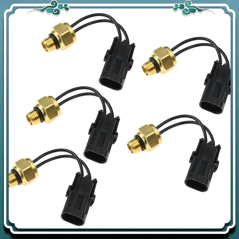

ABTU-5Pcs RE503242 Engines Temperature Sensor For John Deere Equipment Fuel Injection Pump Water Temperature Switch Sensor