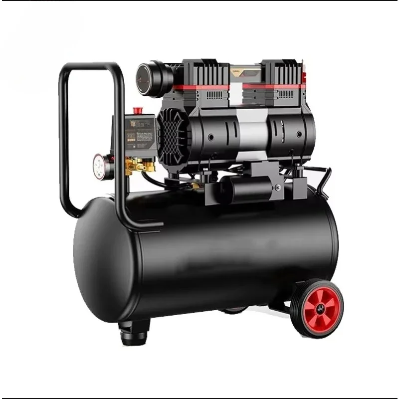 

220V Silent Air Compressor Small Industrial Grade Oil-free, Portable Woodworking Air pump, High-pressure Air pump,