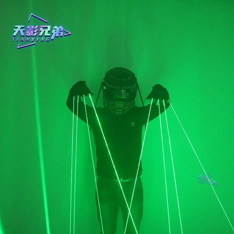 High Quality Green Laser Gloves Concert Bar Street Dance Party DJ Ball Stage Performance Luminous Laser Props