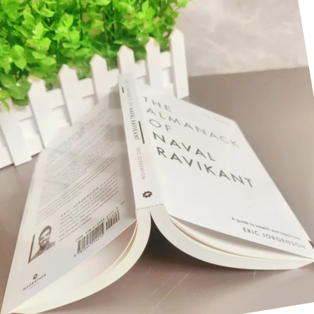 The Almanack of Naval Ravikant: Ultimate Guide to Wealth & Happiness, English Paperback Book for Entrepreneurs & Life