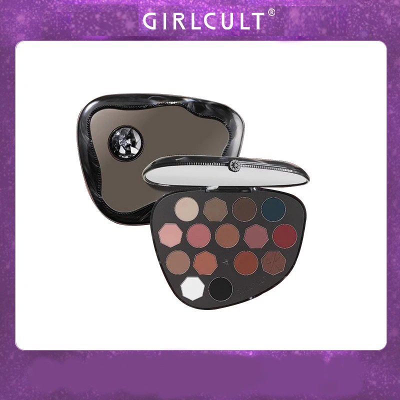 Girlcult 15-color Eyeshadow Palette Li Ze co-created #RUTU/Nicole Sansan co-created #Inventor Eyeshadow