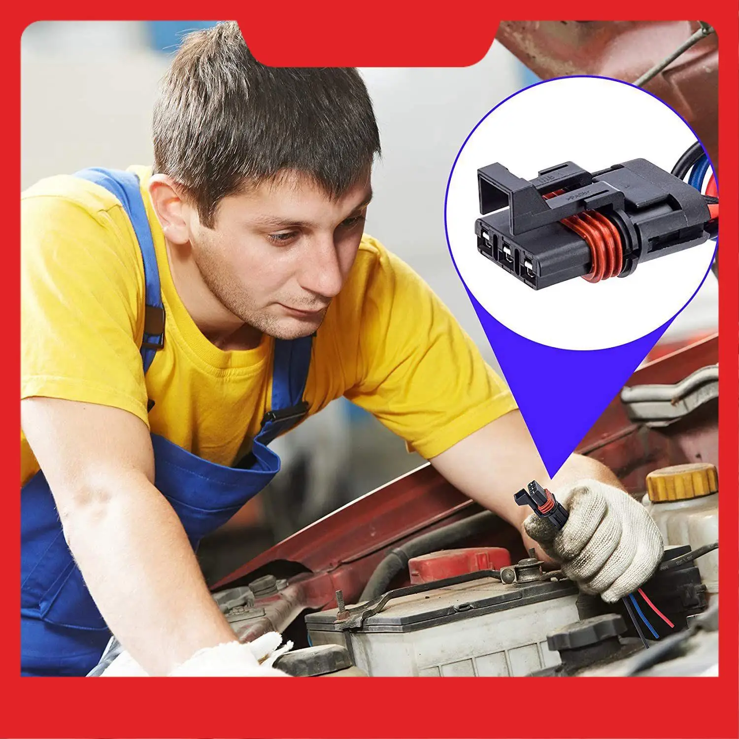 

Pulse Power Plug Connector Pigtail Connector Power Harness For Polaris Ranger XP1000 & RZR RS1 & General 2018 -2021