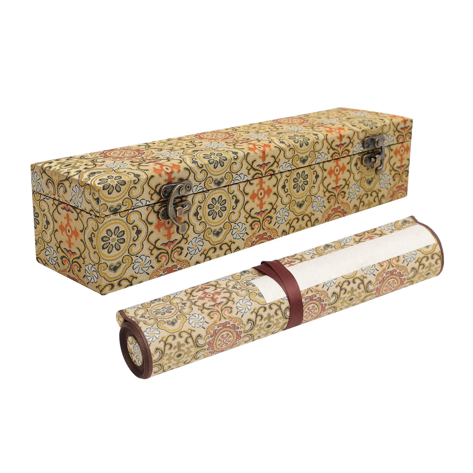 

1Set Chinese Calligraphy Scroll Paper Premium Blank Hanging Scroll Suitable for Writing Painting Practice Home Office