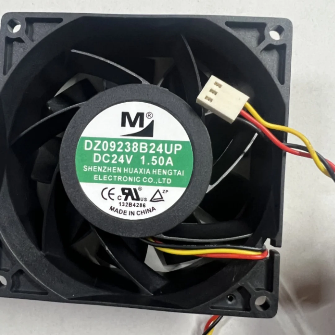 M DZ09238B24UP DC 24V 1.50A 92x92x38mm 3-Wire Server Cooling Fan