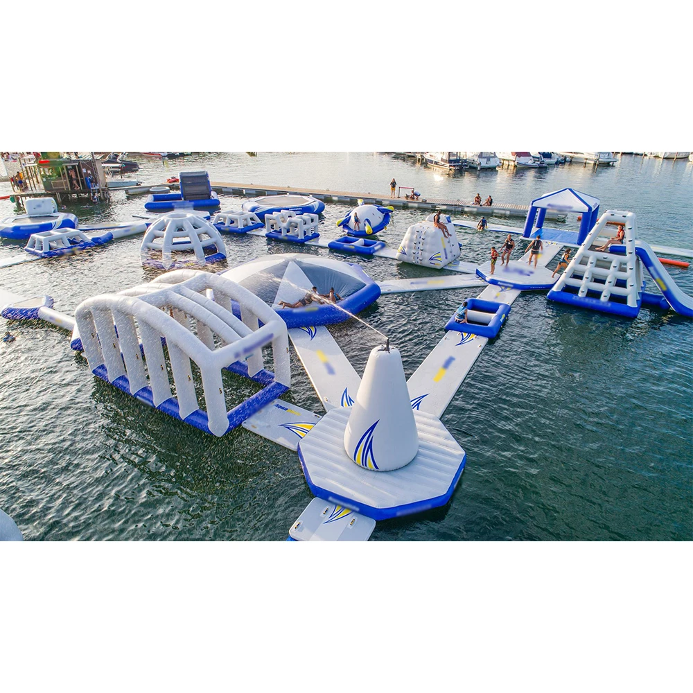 ！@THL Outdoor PVC Inflatable Water Park Equipment with Custom Capacity Custom Color & Logo for Play Games