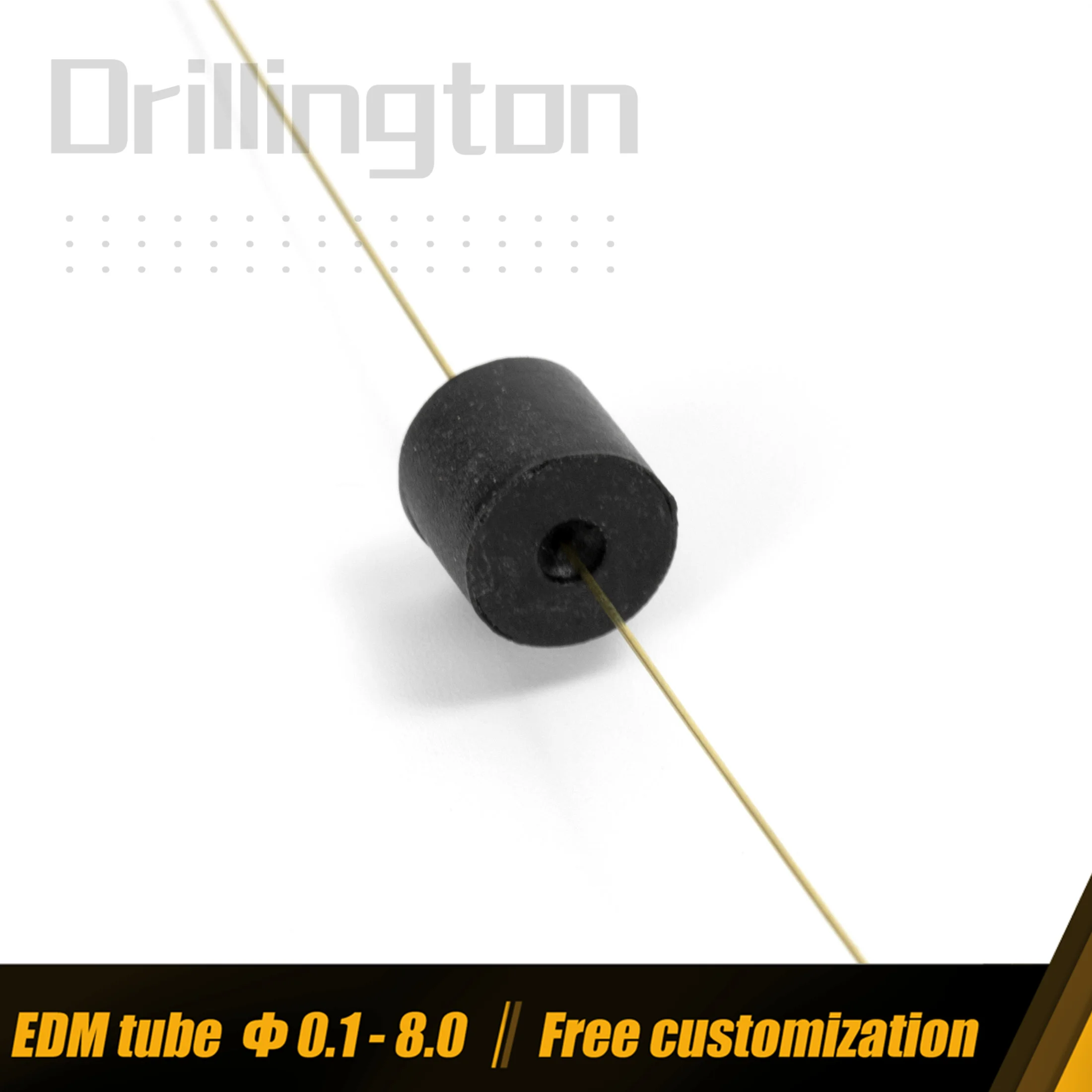 EDM Rubber Grommets 0.1mm-3.0mm for Small Hole Drilling , Rubber Seal for EDM Tube , Water Stopper for Electrode Tubes