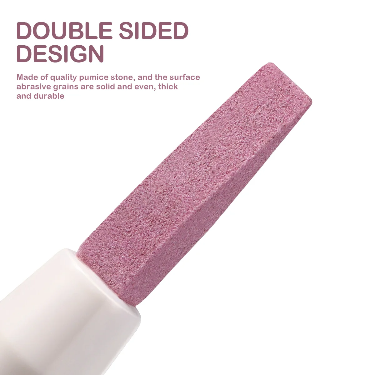 2 pçs vara de polimento de unhas premium manicure esfrega ferramenta de polimento removedor de pele morta arquivo de unhas ferramenta de cuidados apontador