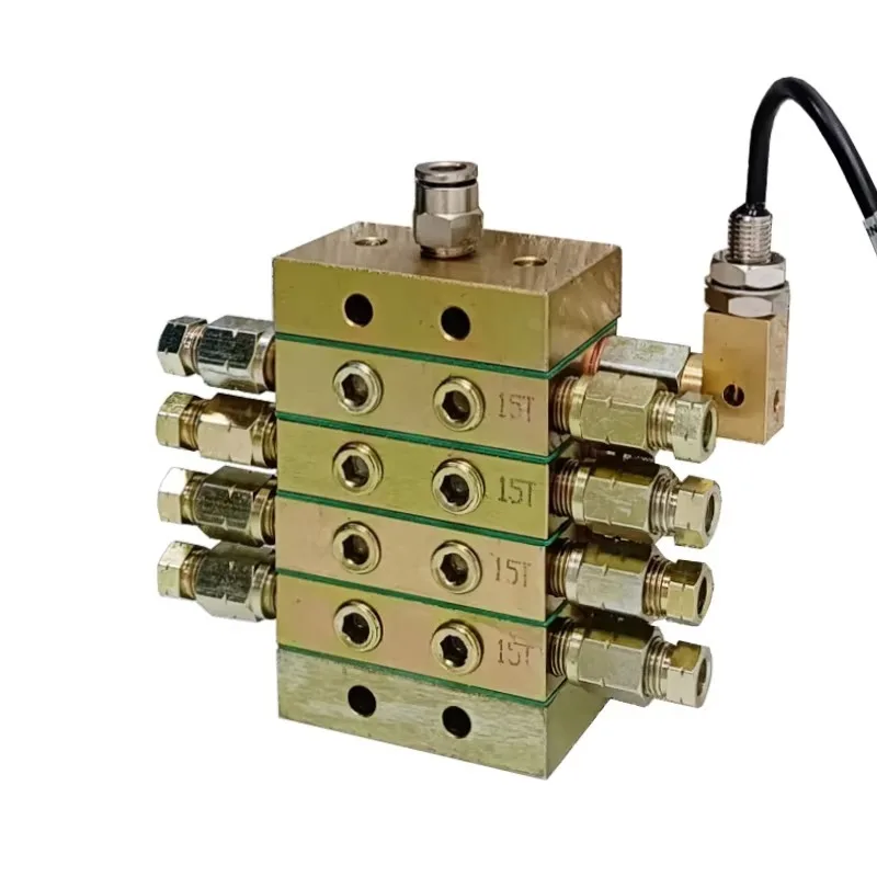 1000 Series Electric & Hydraulic Progressive Grease Distributor Valve