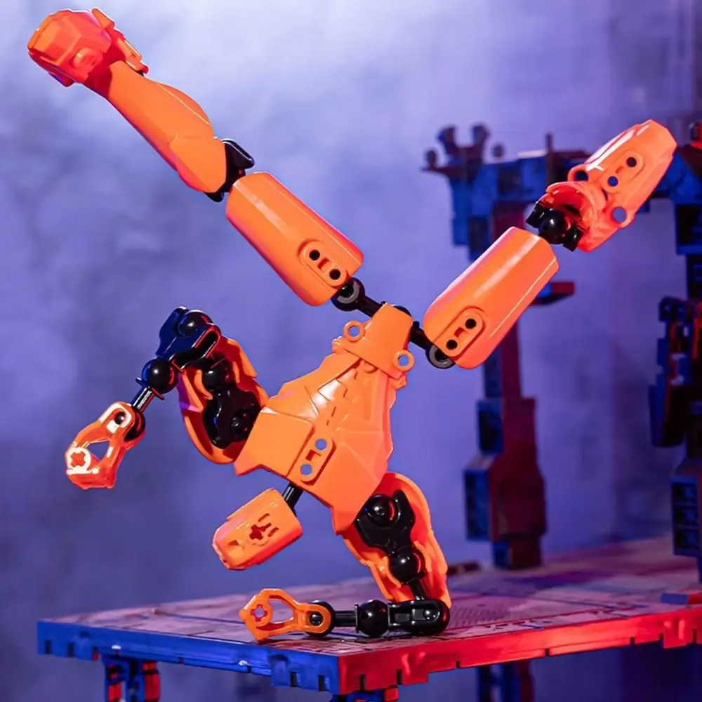 Desktop Decoration 3D Printed T13 Action Figure ABS Shapeshift Robot Robot Dummy Action Figures Multi-Jointed Movable Upgraded