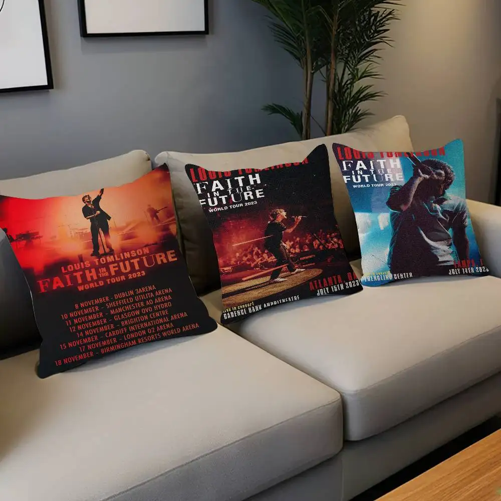 

L-Louis Горячая певица T-Tomlinsons Подушка Подарок Украшение для дома и офиса Подушка Спальня Диван Автомобильная подушка Чехол Наволочка