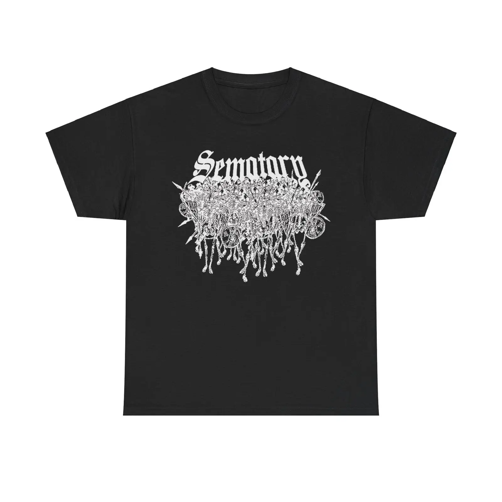 

Haunted Mound Sematary Album Tour Merch T-Shirt Black - All Sizes