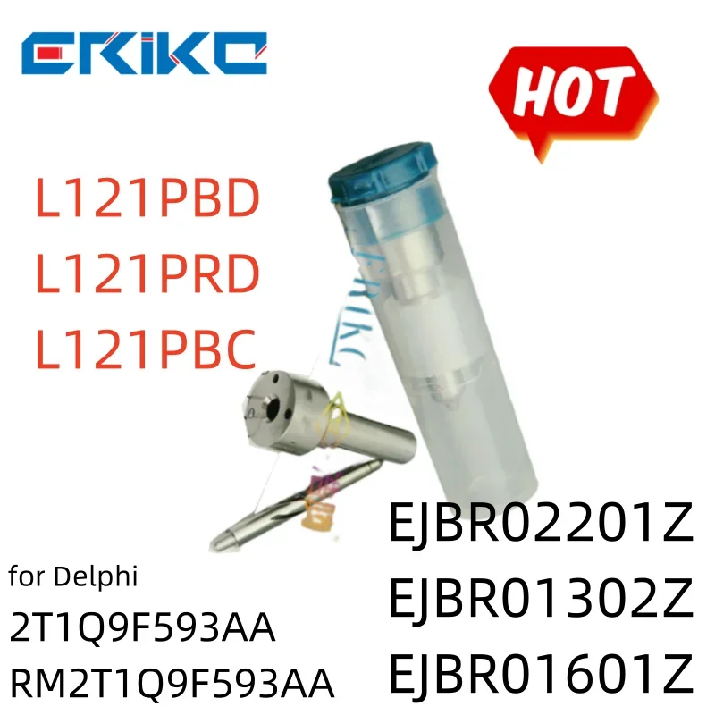 ERIKC L121PBD Diesel Engine Injector Nozzle L121PRD Automatic L121PBC For EJBR02201Z EJBR01302Z EJBR01601Z 2T1Q9F593AA