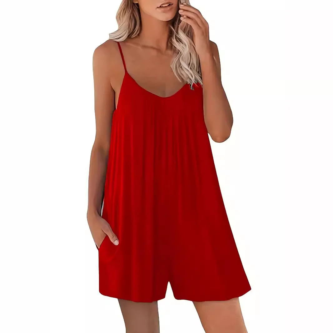 لون نقي قطعة واحدة الصيف حزام غير رسمي الدكتور السراويل عالية الخصر سبعة/تسعة طول البوليستر المرأة عبر الحدود Faion