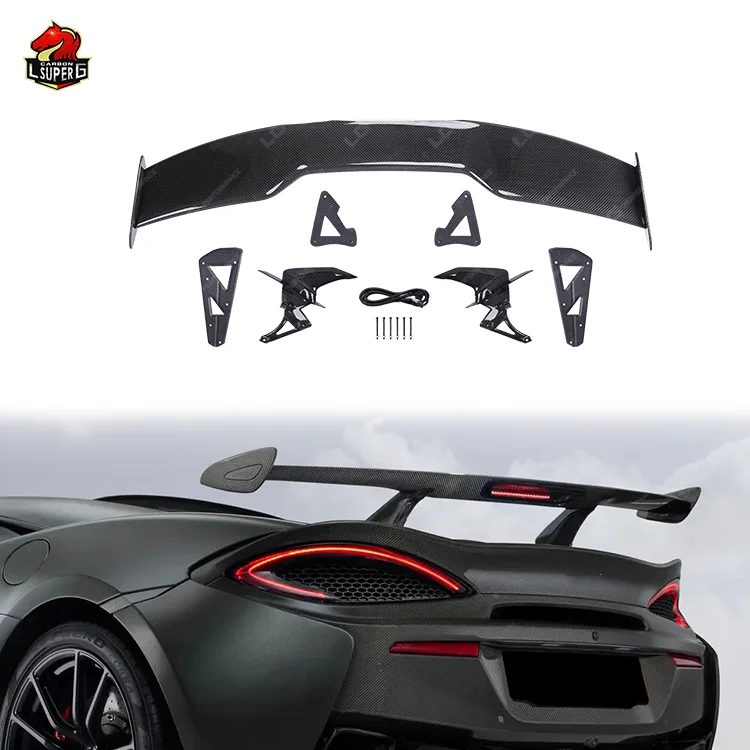 

High Stability M Style Carbon Fiber Rear Trunk Wing Tail For McLaren 540c 570s Spoiler