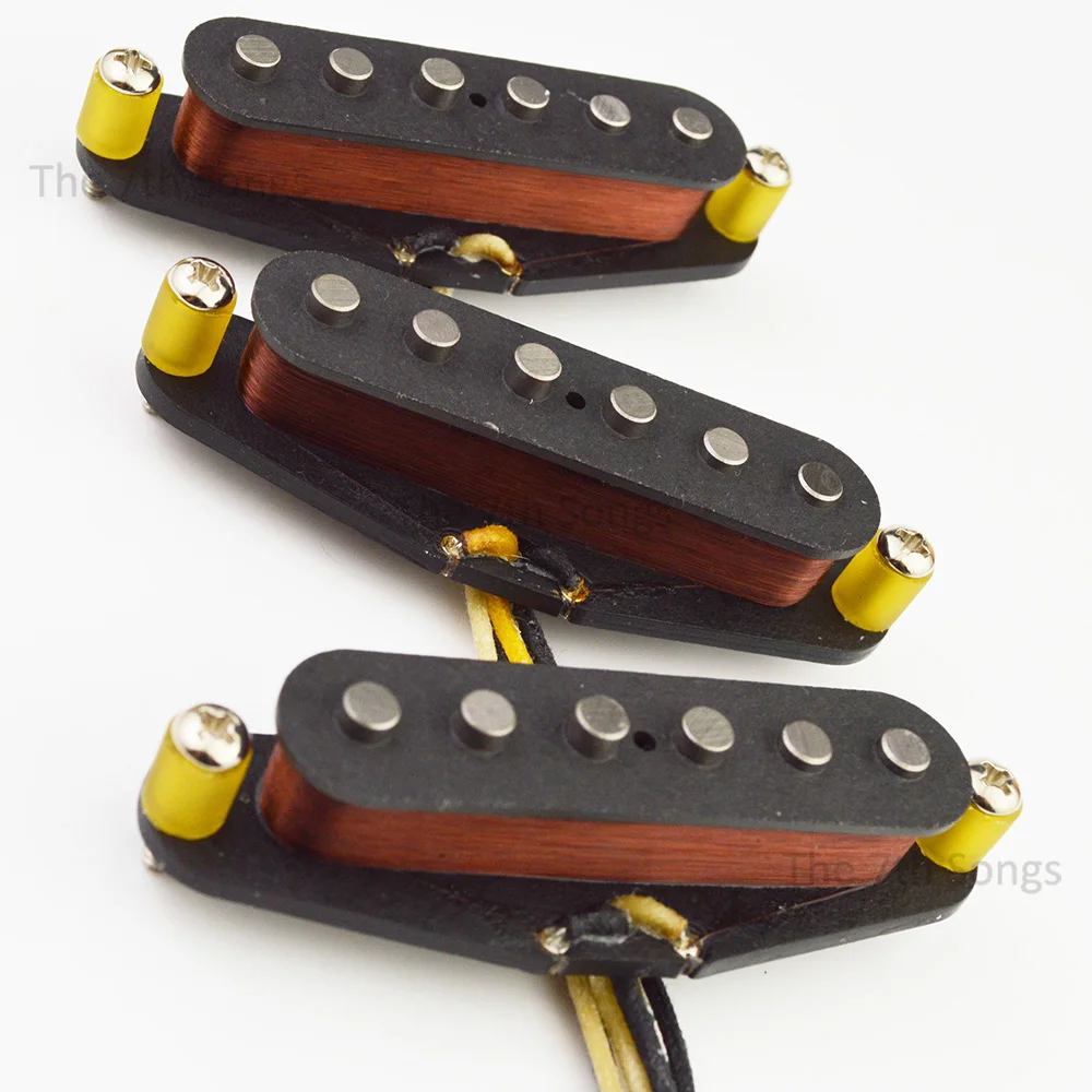 

Vintage 1954 ST Single Coil Handwound Alnico 3 Plain Enamel pickup for SSS Electric Guitar