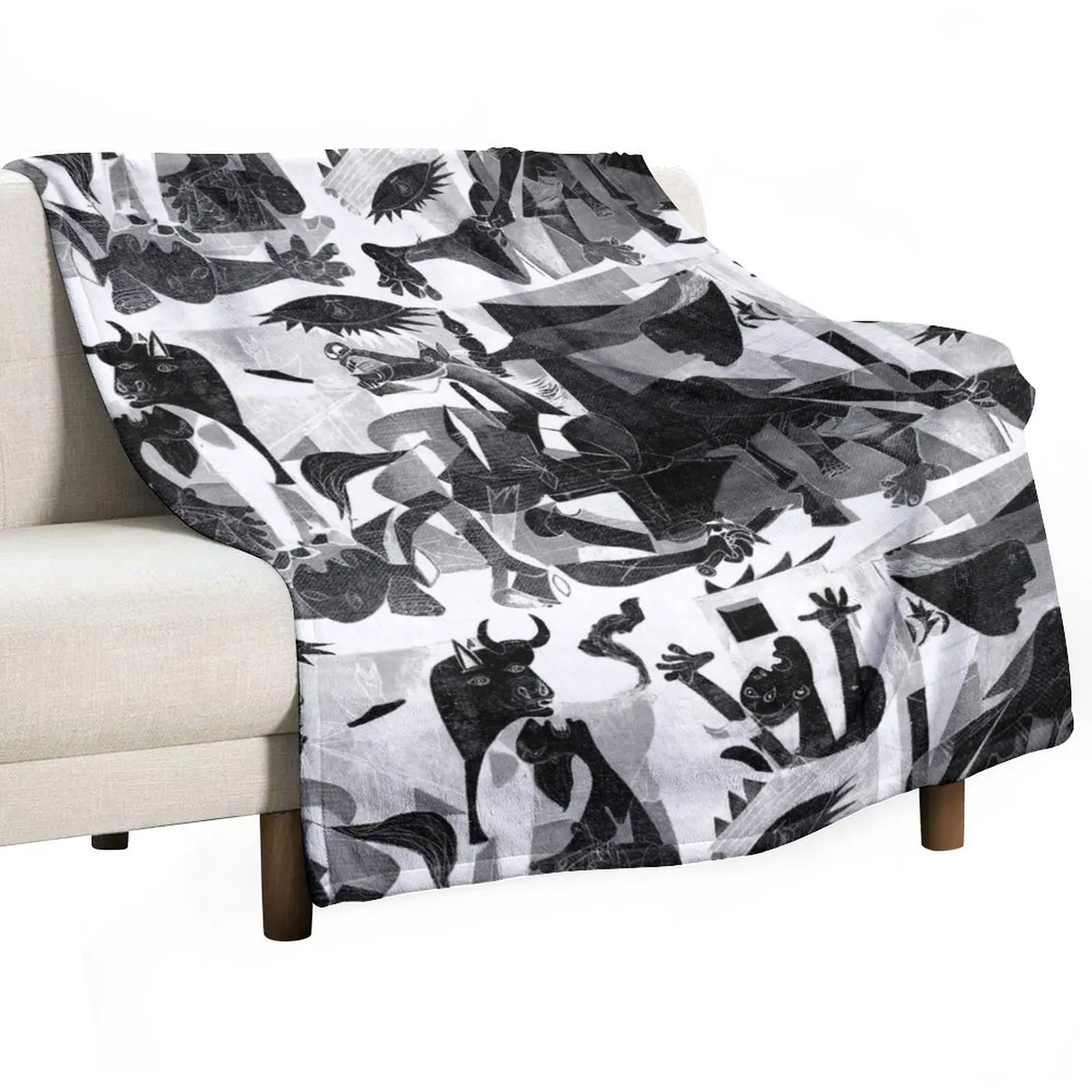 Guernica bw 2020 Throw Blanket Extra Large Throw Blankets For Bed Blankets