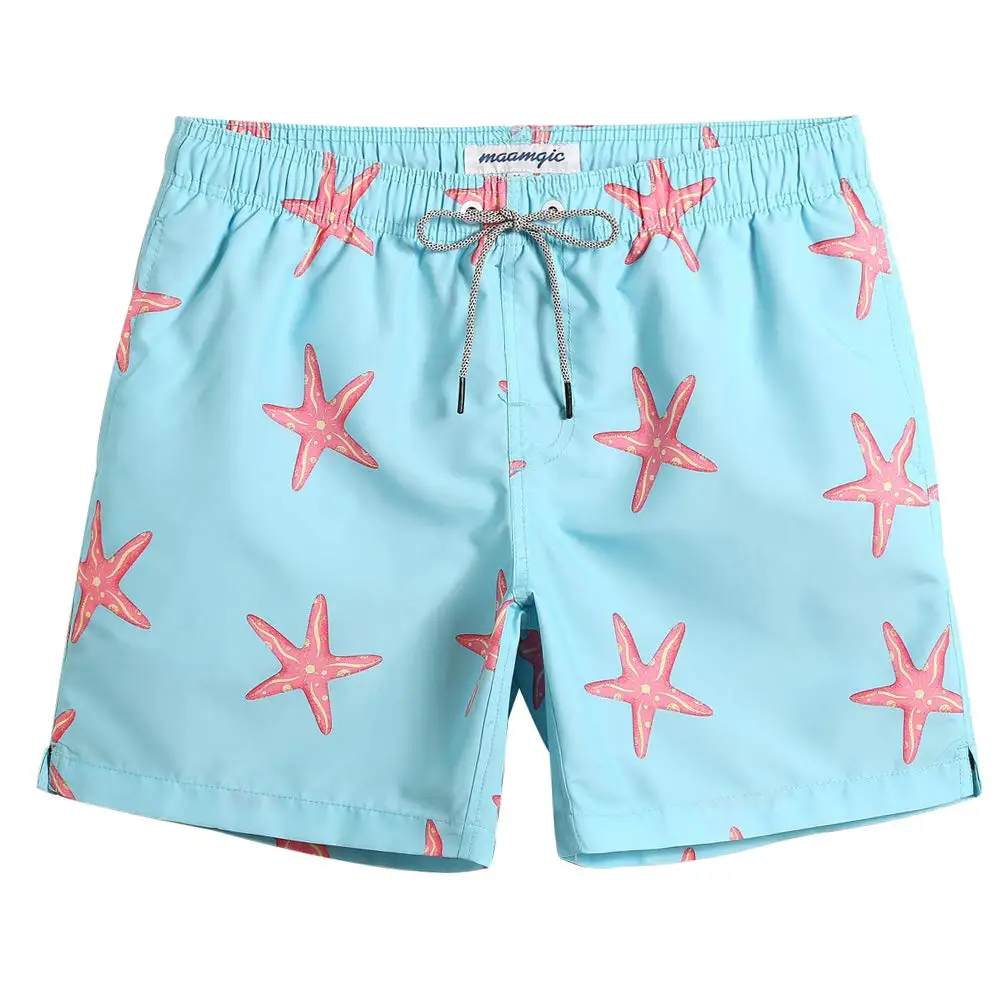 Men\'s Swimwear Flamingo 3d Surfing Board Short Kids Beach Shorts Men Trunks Masculina Swimsuit Sports Pants Briefs Boy