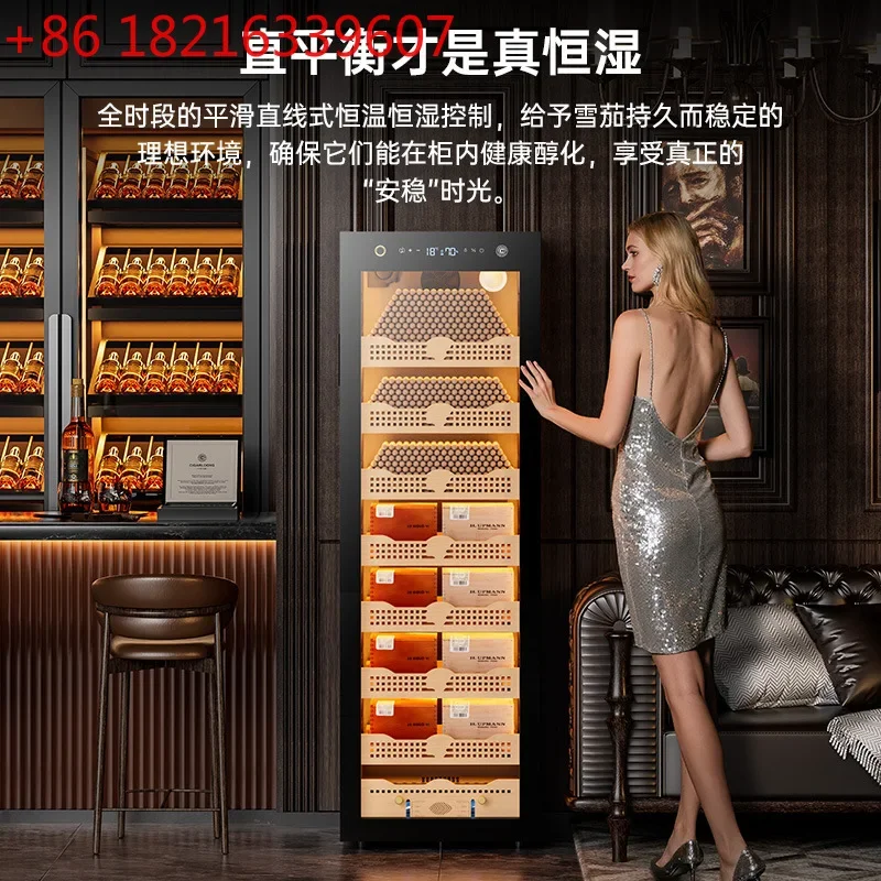 

Винный шкаф TAO с постоянной температурой и влажностью, функцией удаления аммиака, энергосберегающий, с частотным регулированием, для домашнего использования.