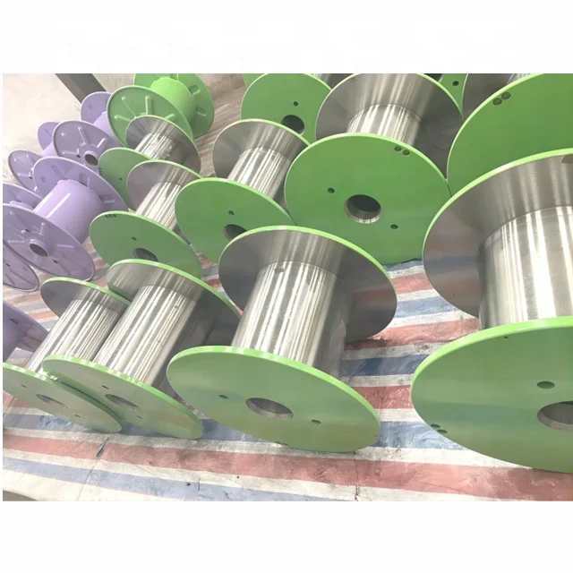 High Speed Flat and Flange Wire and Cable  Steel Spool Reel Bobbin for Cable Equipment