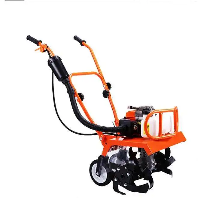 Multifunctional agricultural scarifier small rotary tiller soil tiller orchard ditching lawn mower