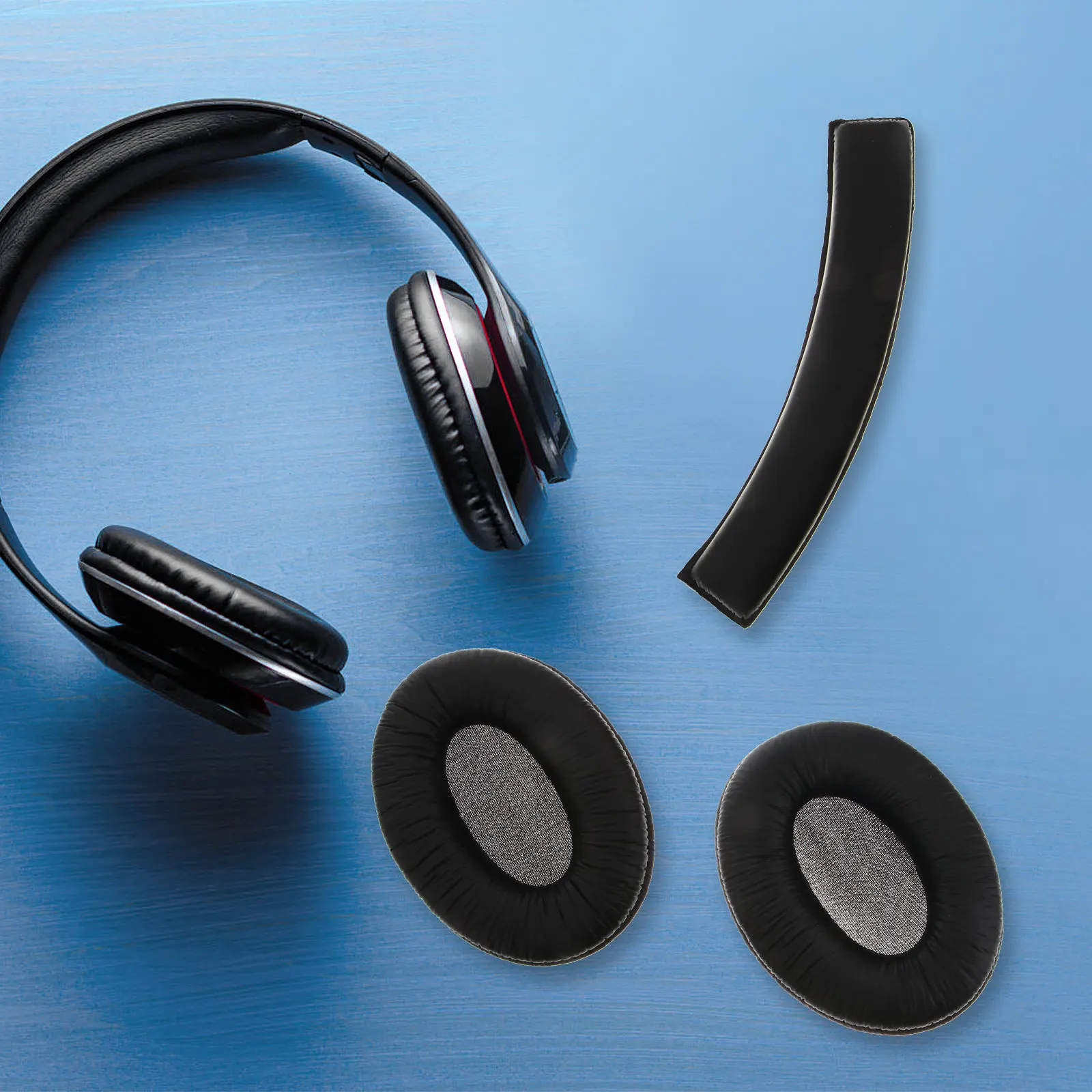 Earpads Headband Cover Replacement Ear Cushion Compatible Hd202 Hd212 Hd437 Hd447 Hd457 Hd477 Hd497 Noise Isolation